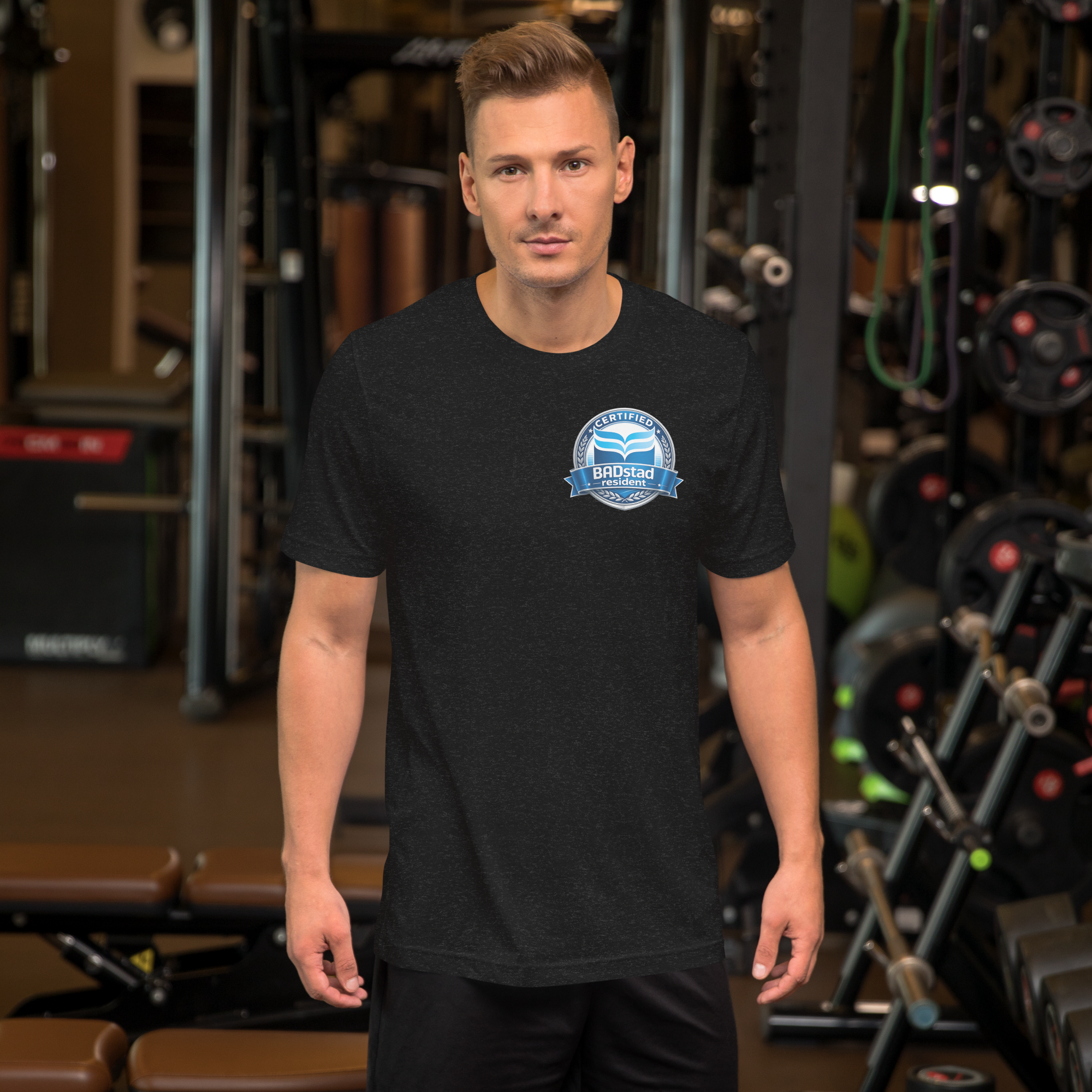 Certified BADstad resident Unisex t-shirt